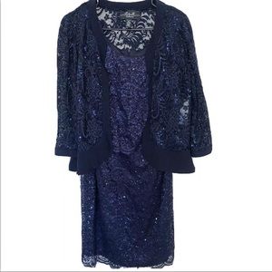 NWT Two PieceBlue Dress Set